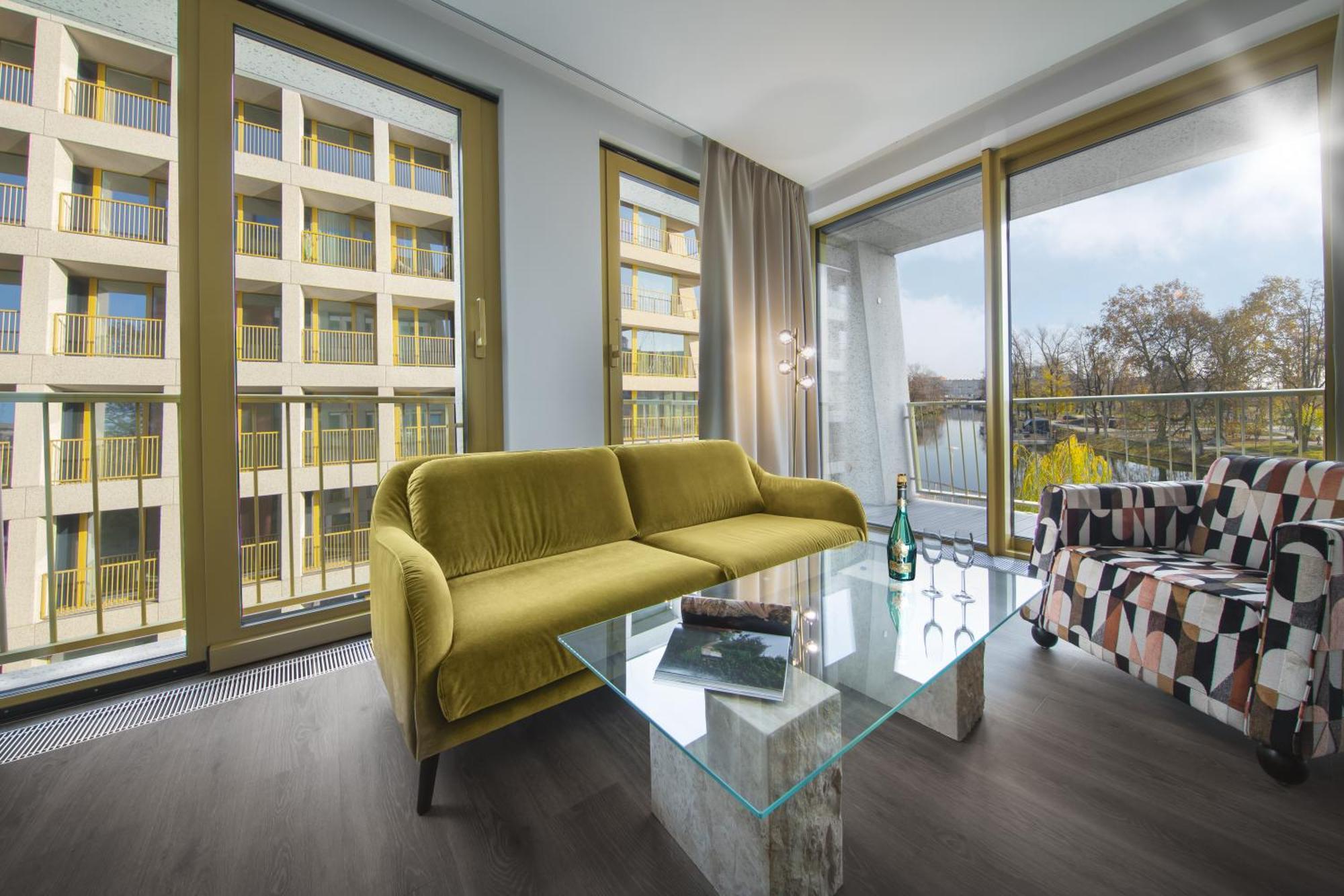 Hotel apartamentowy Boulevard Drobnera - Z Widokiem Na Odre